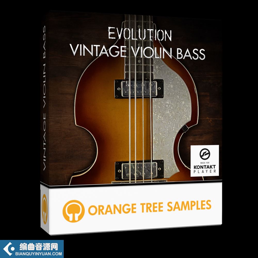 复古小提琴贝斯 – Orange Tree Samples Evolution Vintage Violin Bass KONTAKT-DECiBEL