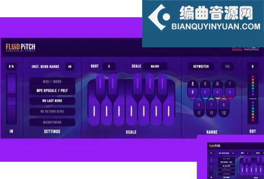 流体音调弯曲插件 Pitch Innovations Fluid Pitch v1.4.4 R2R Win
