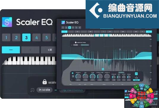 现代均衡器 Plugin Boutique Scaler EQ v1.1.3 R2R