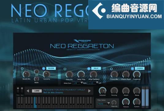 老派雷鬼音乐综合音源 Producers Vault Neo Reggaeton VSTi v1.1 MacOS