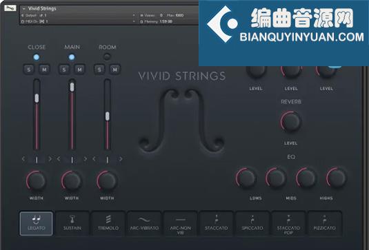 中提琴音色库 Pulse Audio Vivid Strings Violas