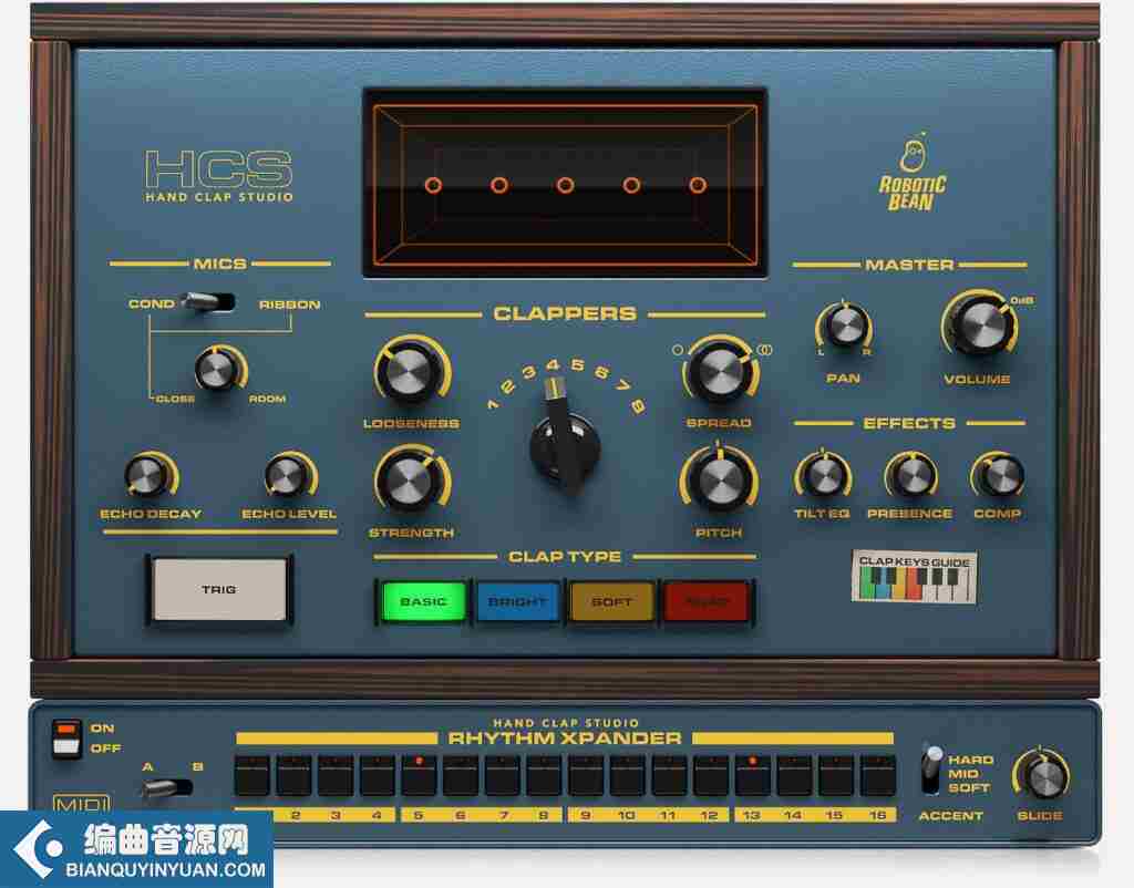 拍手击掌 – Robotic Bean Hand Clap Studio v1.3.0 WIN