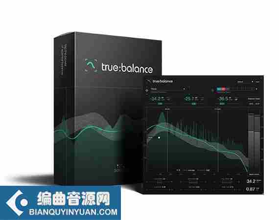 分析和测量光谱分布的工具 – Sonible Truebalance 1.0.0 WIN