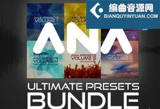 ANA 2合成器预设合集 Sonic Academy ANA 2 Presets Bundle Vol 1-13 （包含ANA2 Retro & Famous Progressive Trance Soundtrack Bass House Techno Leftfield Techno Synthwave Psy-Trance Trance Progressive House Tech House Future Bass Pop and Future House）