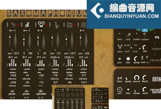 混合萨克斯音源 Sound Dust SAXOMAPHONIUM