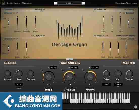 遗产风琴 – SoundFingers Heritage Organ 2 v2.0.0 macOS WIN