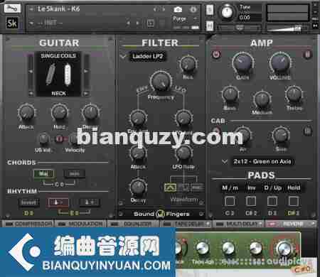 雷鬼吉他 – SoundFingers Le Skank v1.2.3 WIN