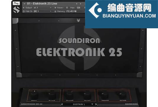 苏联电子合成器 Soundiron Elektronik 25 v1.1