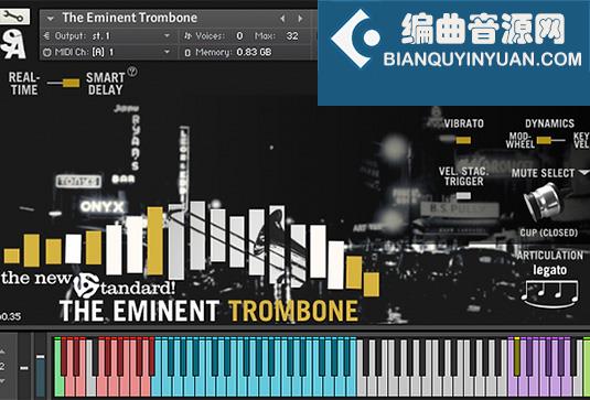 次中音长号 Straight Ahead Samples The Eminent Trombone v1.12