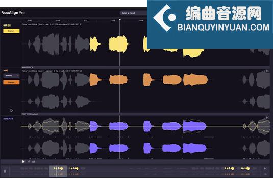 人声合唱自动对齐插件 Synchro Arts VocAlign 6 Pro v6.1.18 R2R Win