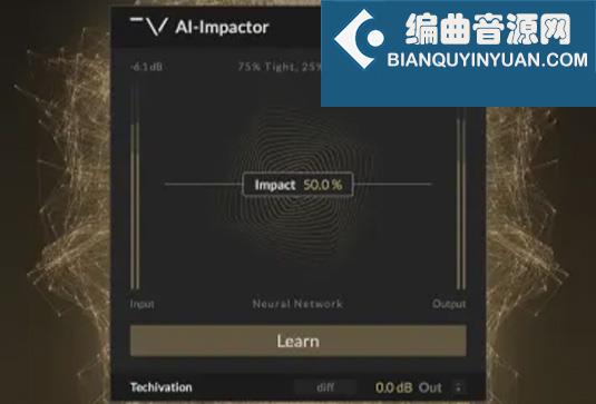 智能动态调整插件 Techivation AI-Impactor v1.0.0 BUBBiX Win