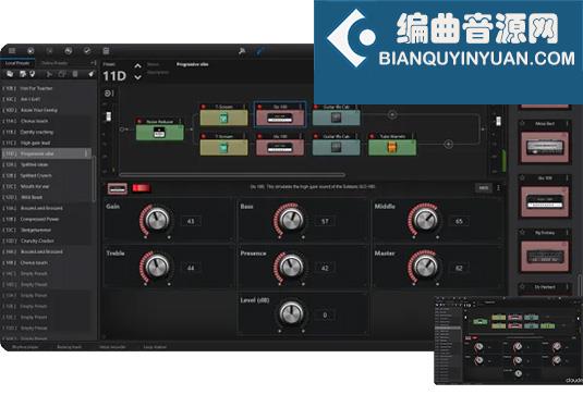 电吉他箱体模拟效果器 ToneLib GFX v4.8.5 R2R