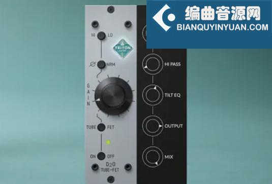 饱和增益效果器 Triton Audio D2O v1.0.3 MacOS-HCiSO