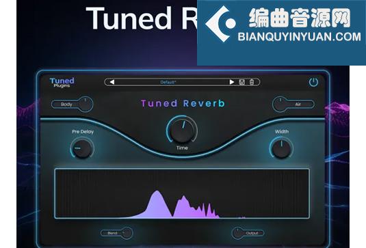 人声音调混响插件 Tuned Plugins Tuned Reverb v1.0.32 BUBBiX Win