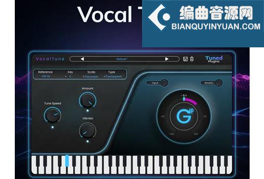 人声调音修音插件 Tuned Plugins Vocal Tune v1.0.65 BUBBiX Win