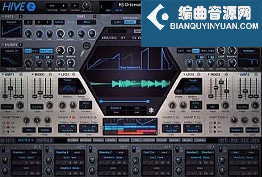 电音合成器插件 U-he Hive 2 v2.1.2 R2R WIN-MAC-LIN