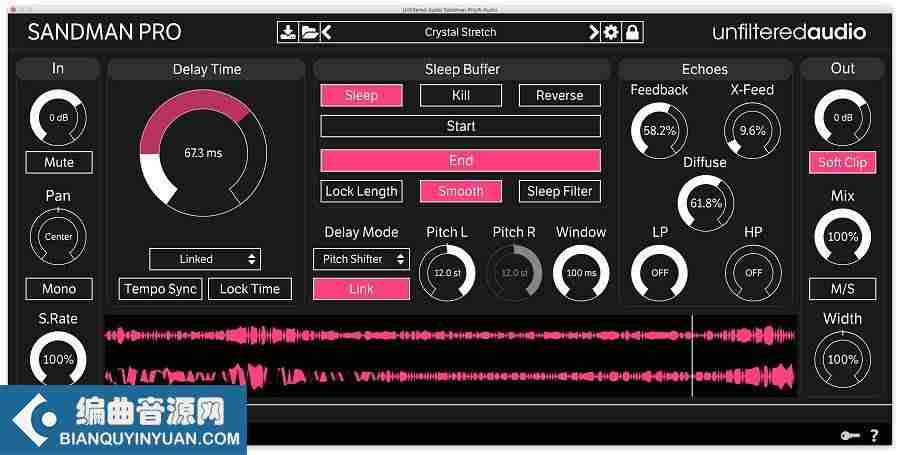 延迟效果器 – Unfiltered Audio Sandman Pro v1.4.0 WIN