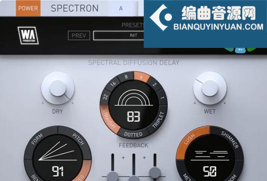 延时效果器 W.A. Production Spectron v1.0.0 BUBBiX Win （WA）