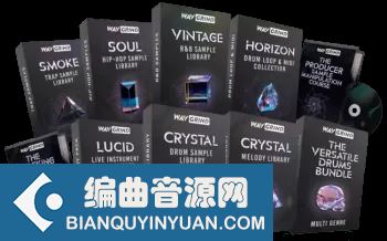 WavGrind Crystal Producer Bundle WAV MiDi-FANTASTiC