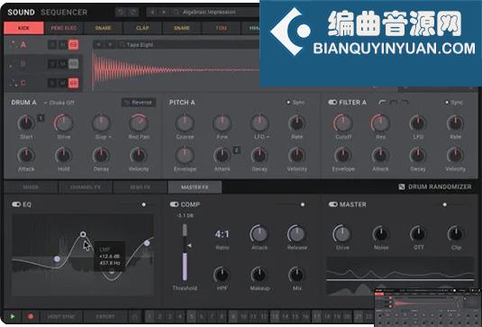 鼓机合成器 Wave Alchemy Triaz Plugin v1.1.1 + Content R2R Win