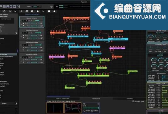 模块化电子合成器 Wavesequencer Hyperion v1.59 Incl Content BUBBiX Win