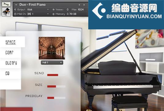 C3 + C7采样钢琴音色 XPERIMENTA Audio Due v1.9.31