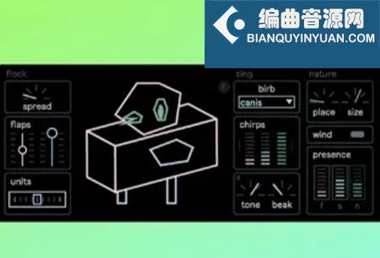 层迭效果插件 bloops birb v1.0