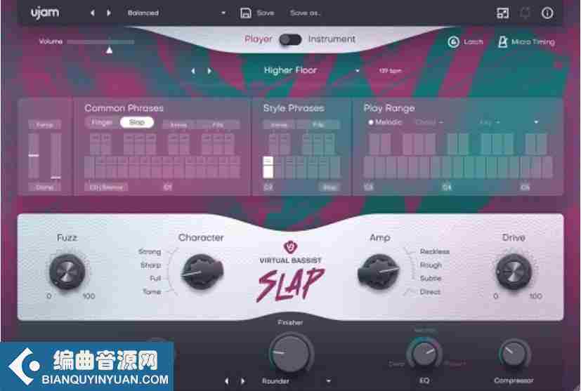 虚拟贝斯手 – uJAM Virtual Bassist SLAP v2.1.1.303 WIN