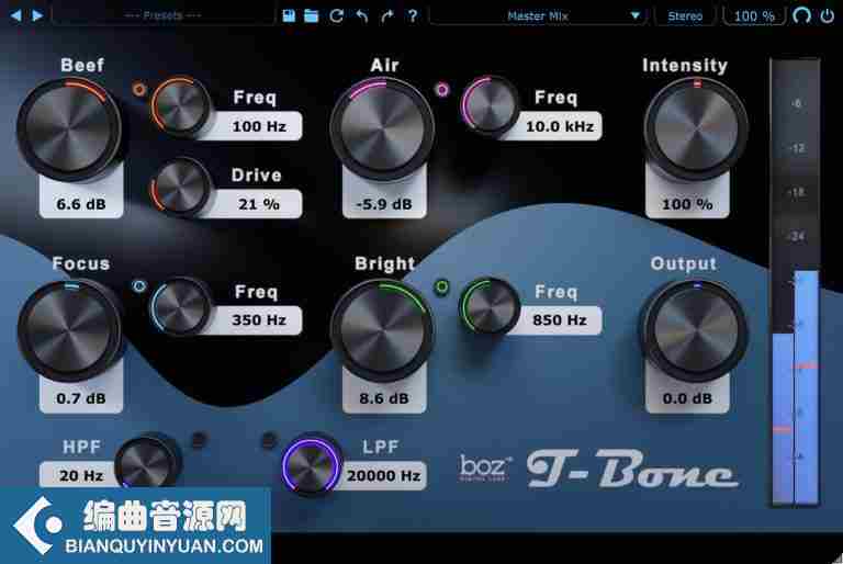 均衡器 – Boz Digital Labs T-Bone 2 v2.0.6 WIN MAC