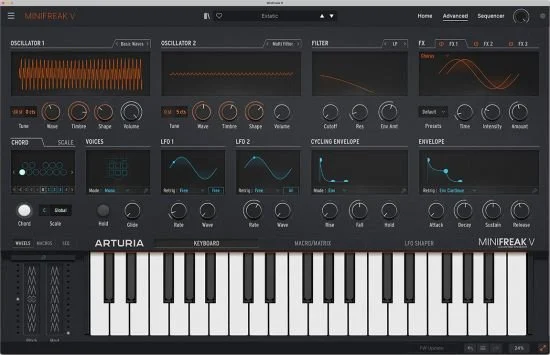 复调混合键盘 – Arturia MiniFreak V v1.0.0 macOS