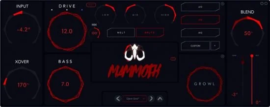 低音插件 – Aurora DSP Mammoth 1.5 WIN