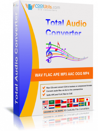 音频文件格式转换工具 – CoolUtils Total Audio Converter 6.1.0.262 WIN