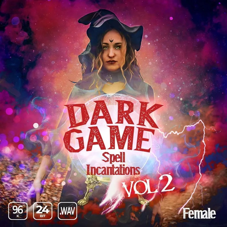 黑暗游戏咒语 – Epic Stock Media Dark Game Spell Incantation Voices Female Vol. 2 WAV-FANTASTiC