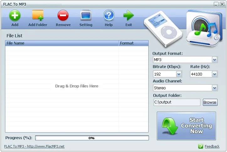 FLAC转MP3工具 – FLAC To MP3 5.5.0.0 WIN