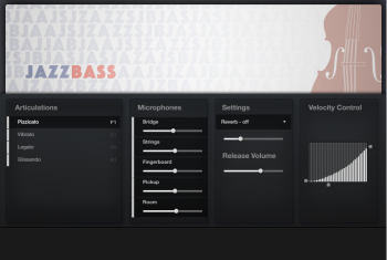爵士贝斯 – FluffyAudio Jazz Bass KONTAKT