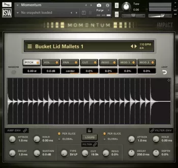 节奏循环鼓机 – Impact Soundworks Momentum Acoustic Rhythmic Loops KONTAKT-DECiBEL