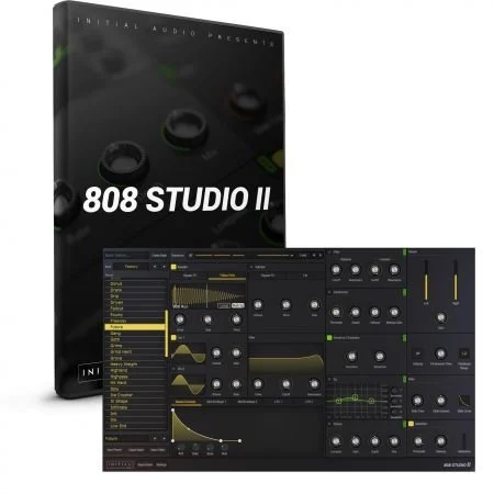808低音合成器 – Initial Audio 808 Studio II v2.1.1 win/macOS