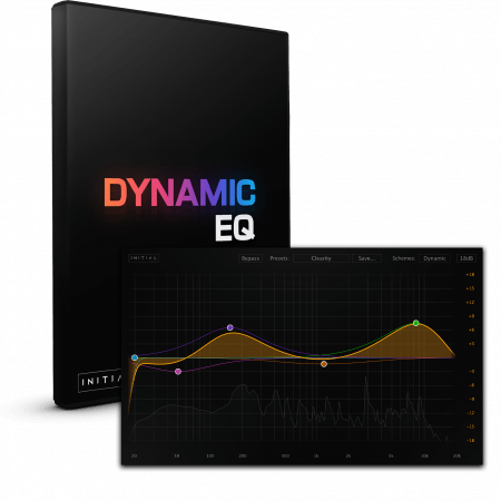 多频段压缩功能的参数均衡器 – Initial Audio Dynamic EQ v1.0.0 Win/macOS