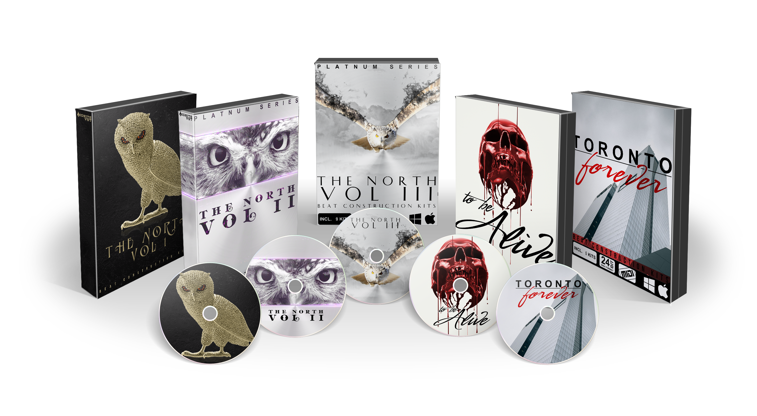 Initial Audio The North Collection WAV MIDI Drake & The Weekend Future, P Reign , Niki Minaj, Lil Wayne and many more