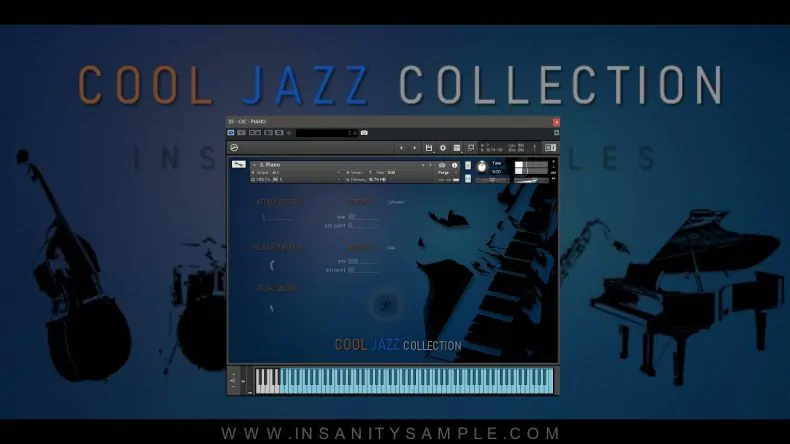爵士乐器音源 – Insanity Samples The Cool Jazz Collection KONTAKT-FANTASTiC