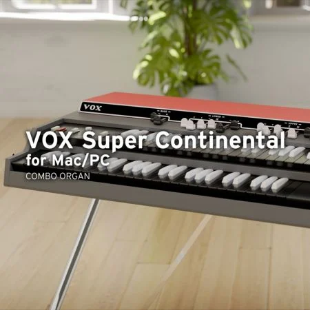 复刻经典的电子琴 KORG Software VOX Super Continental v1.0.2 MacOS