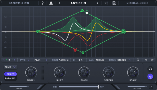 创意EQ和滤镜效果插件 – Minimal Audio MorphEQ 1.0 WIN