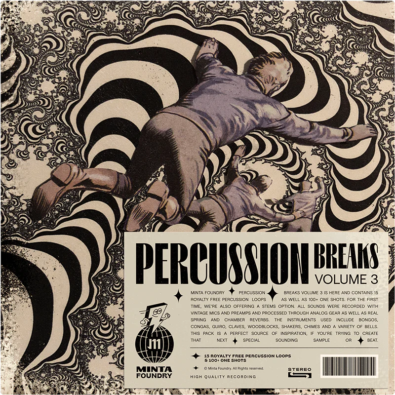 Minta Foundry Percussion Breaks Vol. 3 WAV-FANTASTiC