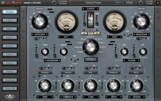 鼓多效果插件 – Nomad Factory Drum Tools 1.0.1.1 WIN