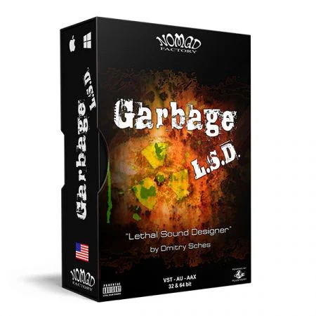 古怪的音频转换插件 – Nomad Factory Garbage 1.0.1.1 WIN