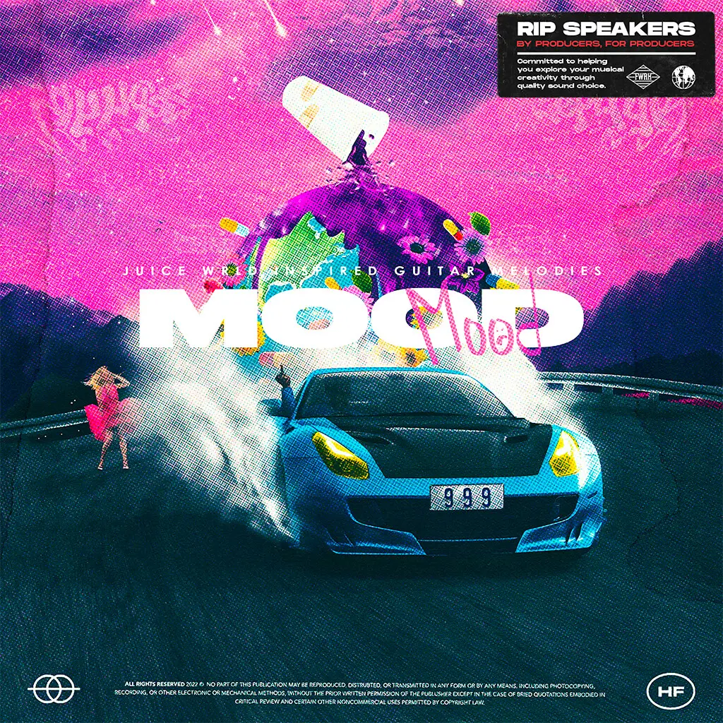 Rip Speakers Mood: Juice WRLD Inspired Guitar Loops WAV MiDi-FANTASTiC