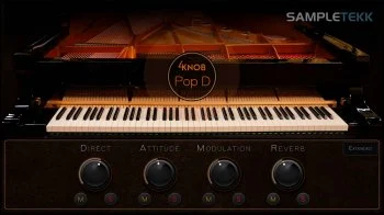 SampleTekk 4Knob PopD Content for HALion