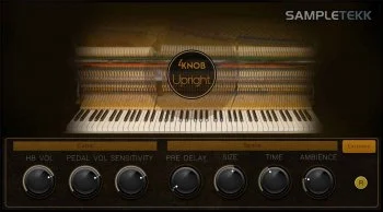 SampleTekk 4Knob Upright Content for HALion