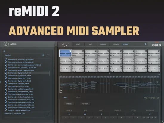 MIDI采样器 – SongWish reMIDI 2 v2.0.5 WiN