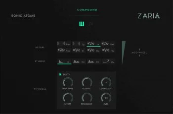 Sonic Atoms Zaria Content for HALion